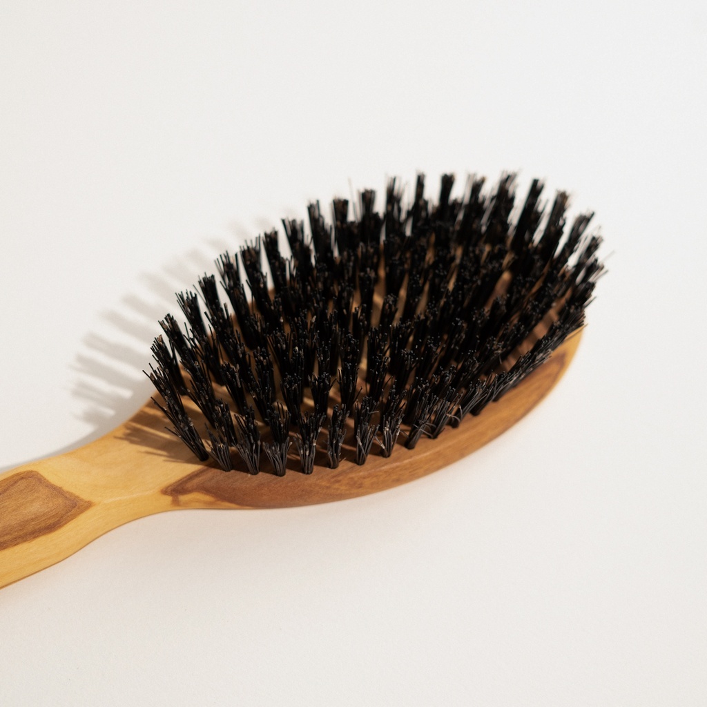 Brosse à cheveux soies de sanglier