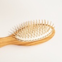 Brosse à cheveux picots de bois