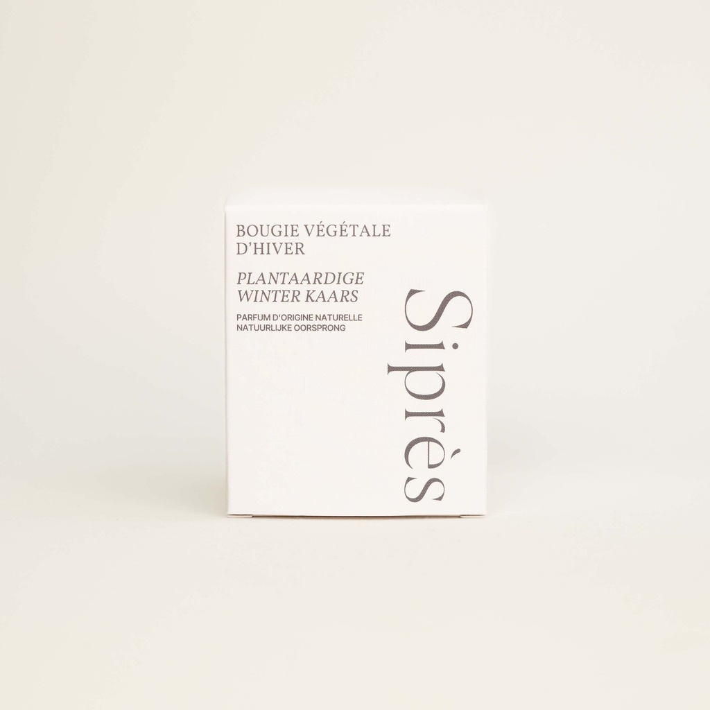 Bougie Végétale d'Hiver