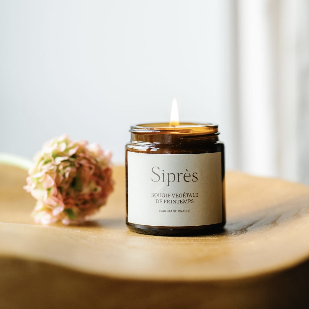 Bougie Végétale du Printemps
