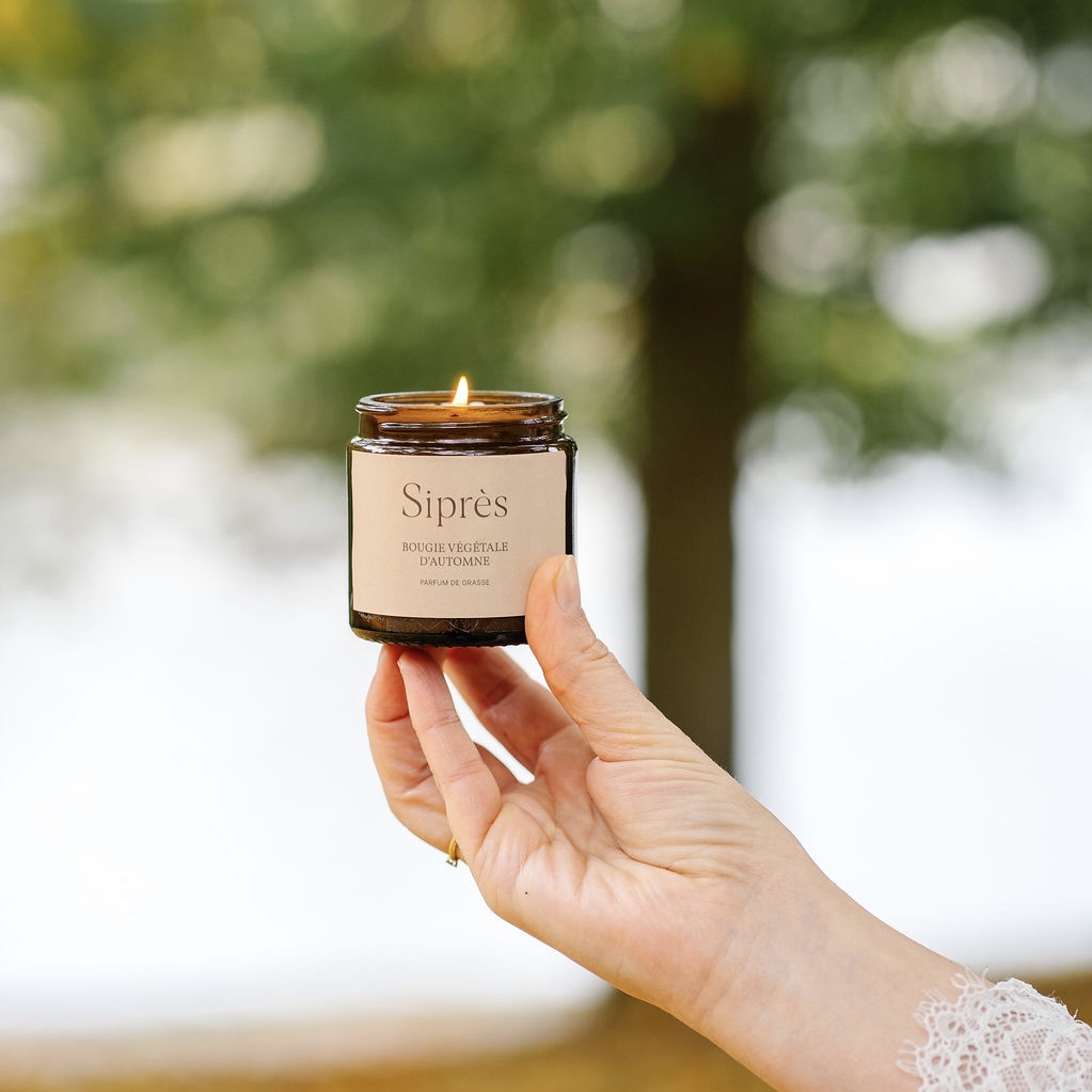 Bougie Végétale d'Automne (Gingembre Vanillé)