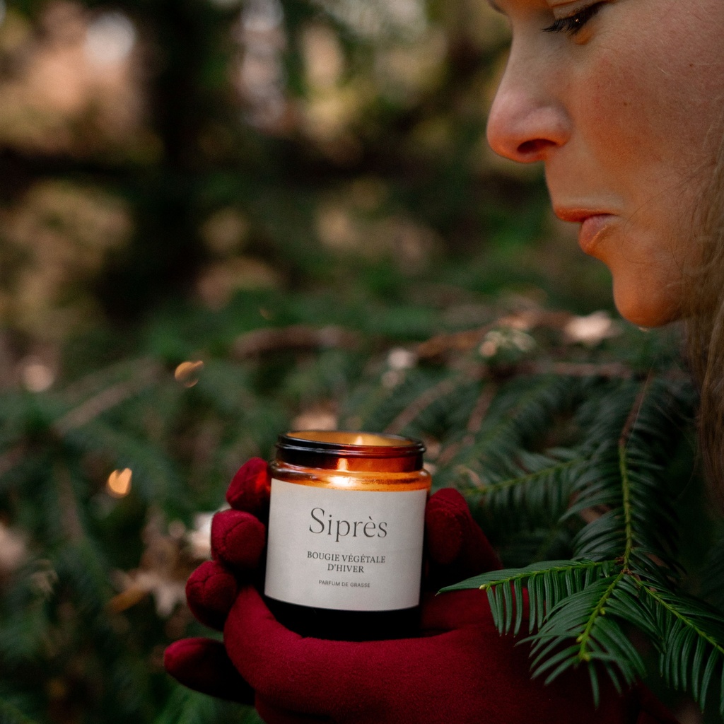 BOUGIE PARFUMÉE VÉGÉTALE | Cannelle · Agrumes